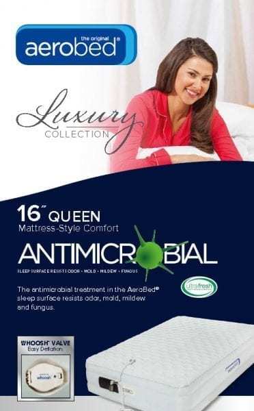 采用 Ultra-Fresh 抗菌技术的充气床